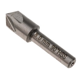 1 pcs - RS PRO HSS Drill Bit, 8mm Head, 5 Flute(s), 90°, 1 Piece(s)