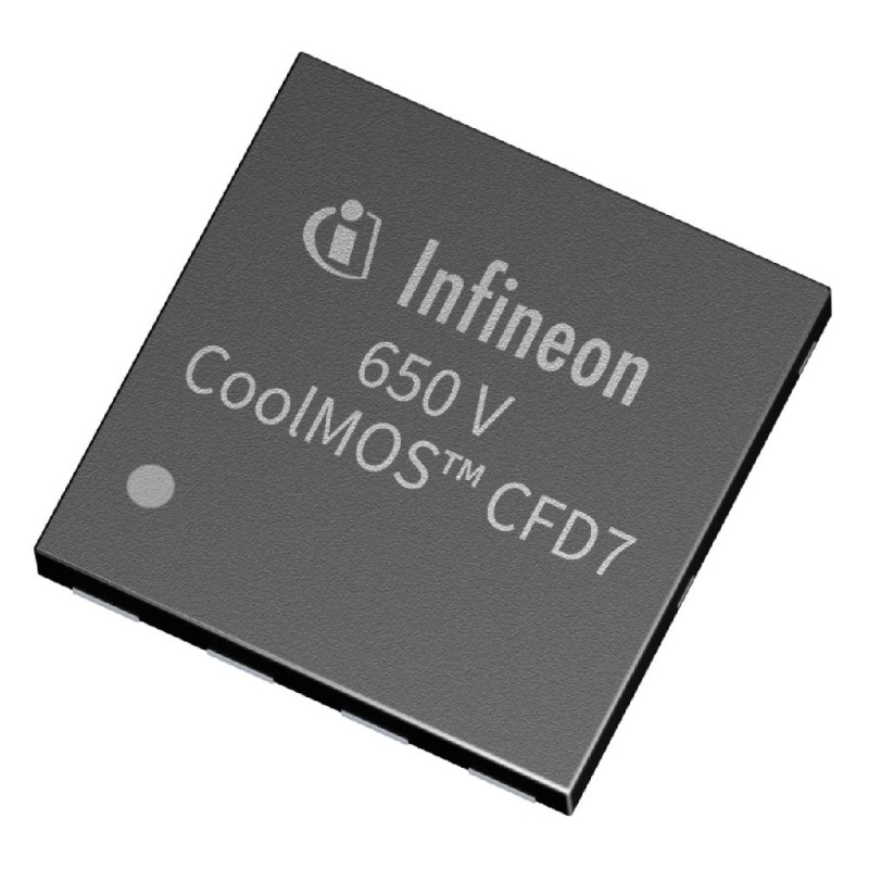 2 pcs - N-Channel MOSFET, 17 A, 650 V, 5-Pin ThinPAK 8 x 8 Infineon IPL65R160CFD7AUMA1