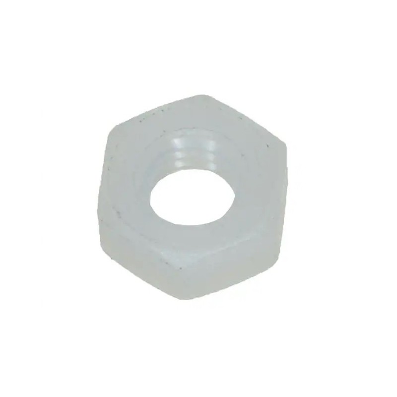 20 pcs - Wurth Elektronik Nylon 66 Hex Nut, M4