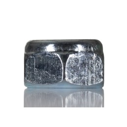 200 pcs - RS PRO, Zinc Plated Bright Zinc Plated Steel Hex Nut, DIN 985/DIN 982, M8