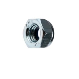 200 pcs - RS PRO, Zinc Plated Bright Zinc Plated Steel Hex Nut, DIN 985/DIN 982, M8