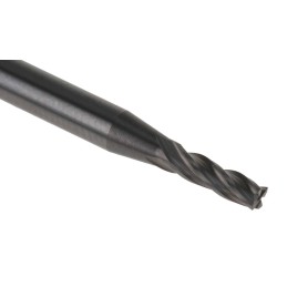 1 pcs - Dormer End Mill, 2mm Cutter, Solid Carbide, 3 mm Shank, 6mm Cut