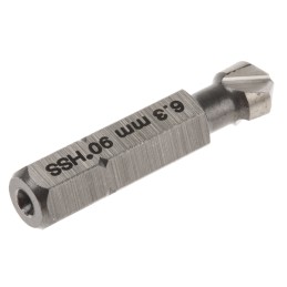 1 pcs - RS PRO HSS Drill Bit, 6.3mm Head, 3 Flute(s), 90°, 1 Piece(s)