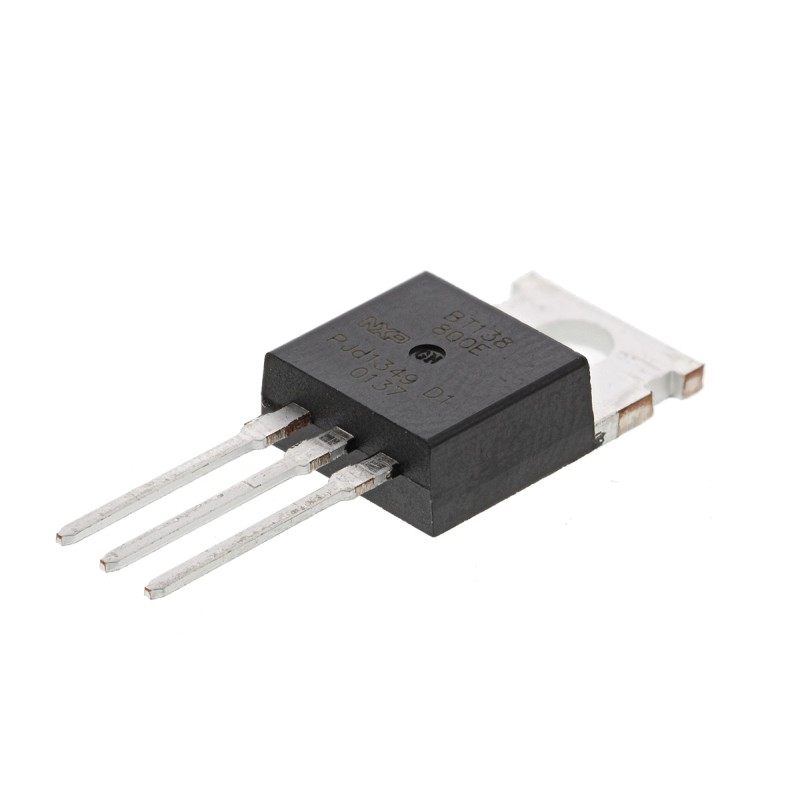 10 pcs - WeEn Semiconductors Co., Ltd Through Hole, 3-pin, TRIAC, 800V, Gate Trigger 1V 800V