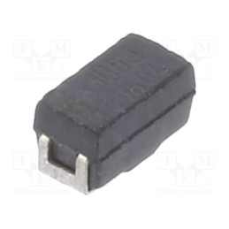 10 pcs x KYOCERA AVX - TCJA106M006R0300 - Capacitor: tantalum-polymer, low ESR, 10uF, 6.3VDC, A, 1206, TCJ