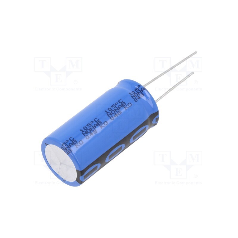 1 pcs x VISHAY - MAL204850472E3 - Capacitor: electrolytic, THT, 4.7mF, 35VDC, Ø18x35mm, Pitch: 7.5mm