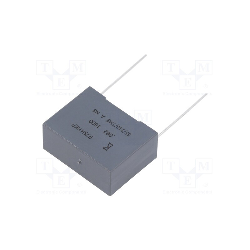1 pcs x KEMET - R75TN282050H3J - Capacitor: polypropylene, 82nF, 26.5x11x20mm, THT, ±5%, 22.5mm