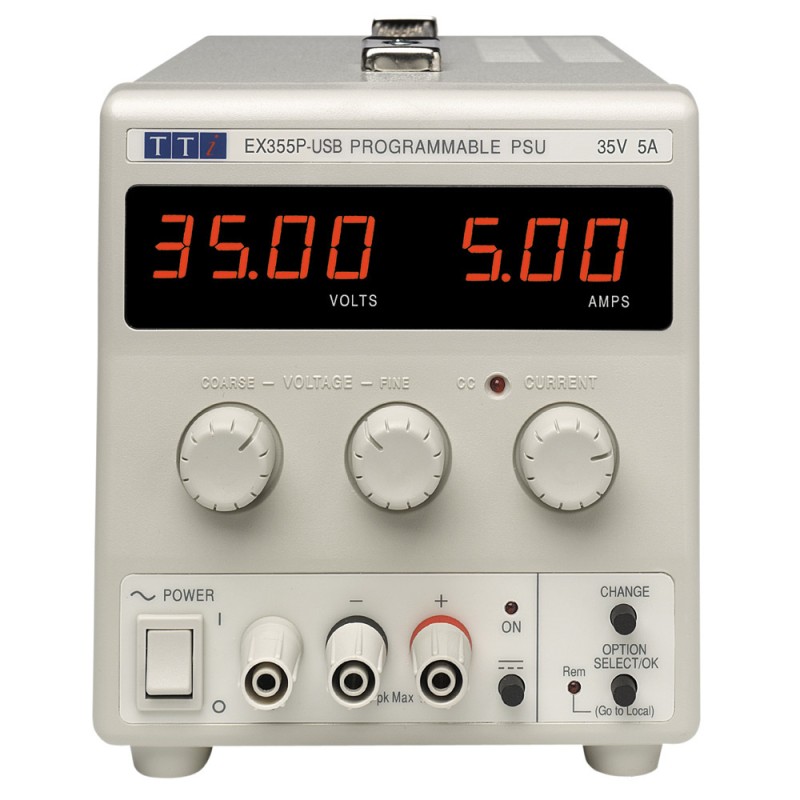 1 pcs - Aim-TTi EX-R Series Digital Bench Power Supply, 0 - 35V, 0 - 5A, 1-Output, 175W - RS Calibrated