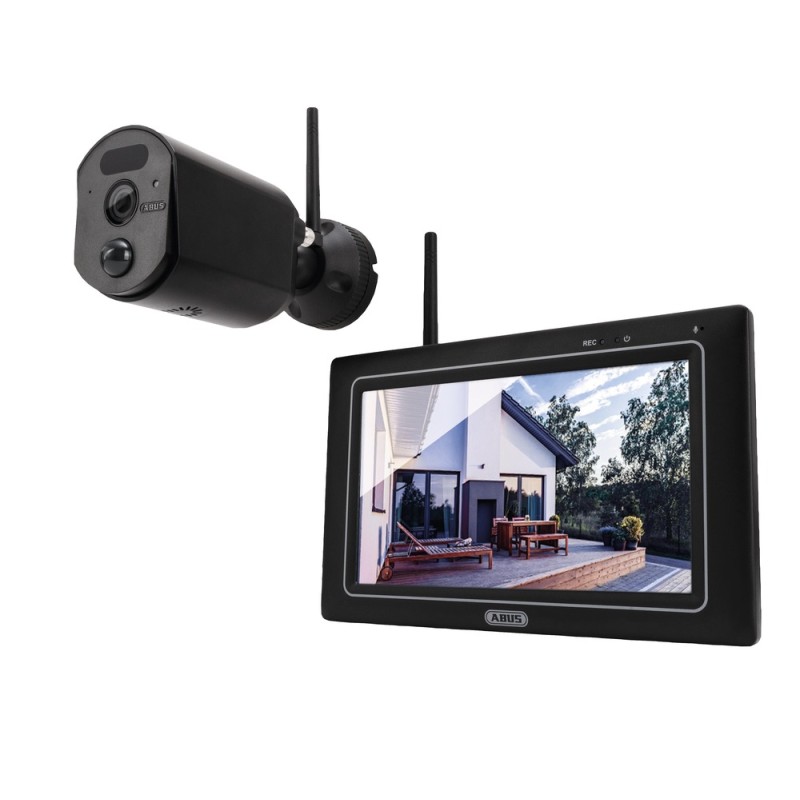 1 Kit - ABUS Security-Center Both IR CCTV System, 4 Camera Connections
