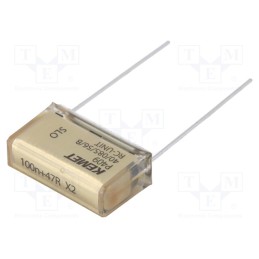 1 pcs x KEMET - P409CE104M275AH470 - Capacitor: paper, X2, 100nF, 275VAC, 20.3mm, ±20%, THT, P409, 630VDC