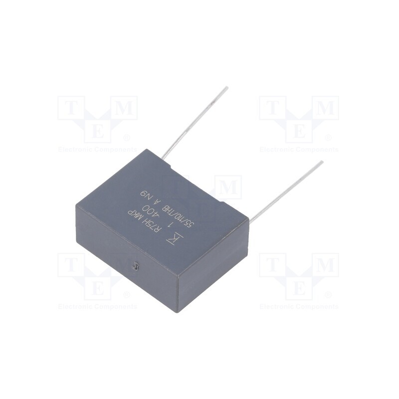 1 pcs x KEMET - R75MN410050H3J - Capacitor: polypropylene, 1uF, 26.5x11x20mm, THT, ±5%, 22.5mm, R75