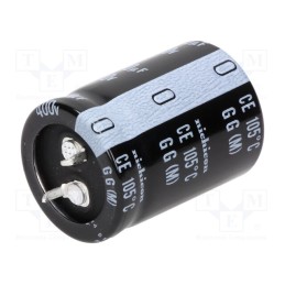 1 pcs x NICHICON - LGG2G271MELA35 - Capacitor: electrolytic, SNAP-IN, 270uF, 400VDC, Ø25x35mm, ±20%