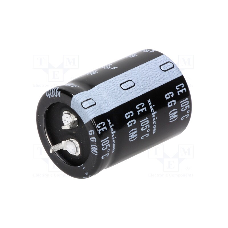 1 pcs x NICHICON - LGG2G271MELA35 - Capacitor: electrolytic, SNAP-IN, 270uF, 400VDC, Ø25x35mm, ±20%