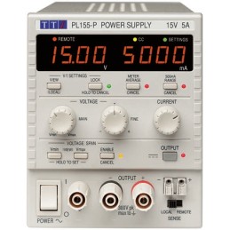 1 pcs - Aim-TTi PL-P Series Digital Bench Power Supply, 0 - 15V, 0 - 5A, 1-Output, 75W - UKAS Calibrated