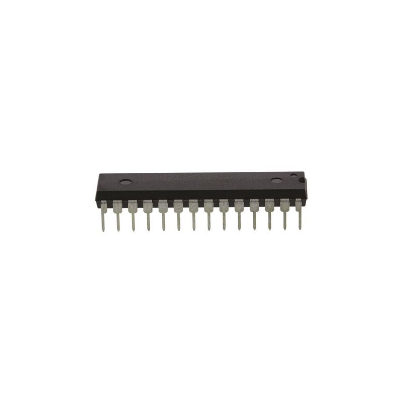 2 pcs - Microchip ATMEGA8-16PU, 8bit AVR Microcontroller, ATmega, 16MHz, 8 kB Flash, 28-Pin PDIP
