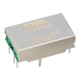 1 pcs - Cosel DC-DC Converter, ±15V dc/ 50mA Output, 9 - 18 V dc Input, 1.5W, Through Hole, +85°C Max Temp -40°C Min Temp