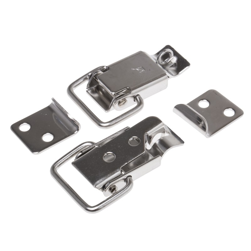 1 Pack of 2 - ROCA Stainless Steel Toggle Latch, 59 x 37 x 11.5mm