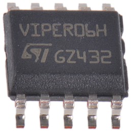 10 pcs - STMicroelectronics VIPER06HS AC-DC, PWM Controller 115 kHz 10-Pin, SSOP