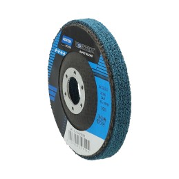 10 pcs - Norton Unified discs with backing Nylon Blending Disc, 114.3mm x 12mm Thick, Unified discs with backing