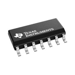 10 pcs - LM239AD Texas Instruments, Quad Comparator, CMOS/TTL/OC O/P, O/P, 1.3μs 36 V 14-Pin SOIC