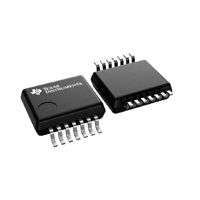 10 pcs - Texas Instruments SN74LS07DBR, 5-Channel Positive Open Collector Hex Buffer & Line Driver, 14-Pin SSOP