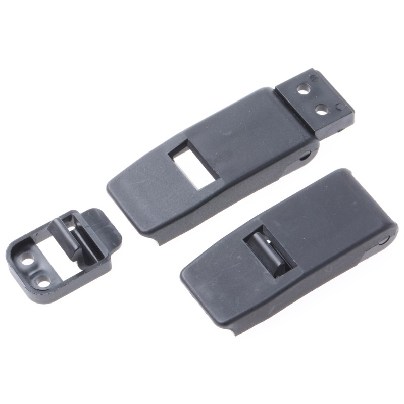1 Pack of 2 - RS PRO Nylon Toggle Latch, 46.5 x 19 x 9.8mm
