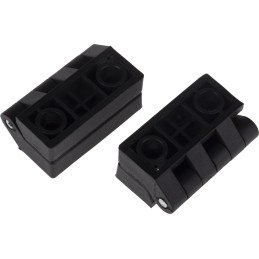 1 Pack of 2 - RS PRO Nylon Butt Hinge, Screw Fixing, 48mm x 48mm x 10.5mm