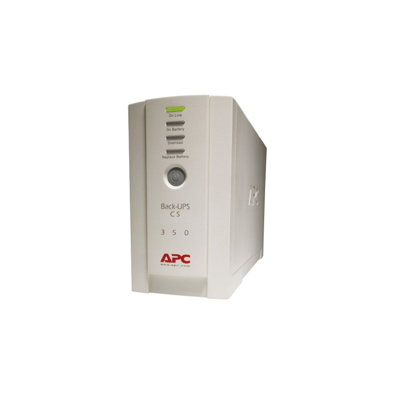 1 pcs - APC 230V Input Stand Alone Uninterruptible Power Supply, 350VA (210W), Back-UPS CS