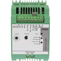 1 pcs - Phoenix Contact 100 - 240V ac Input DIN Rail Uninterruptible Power Supply (48W), MINI-DC