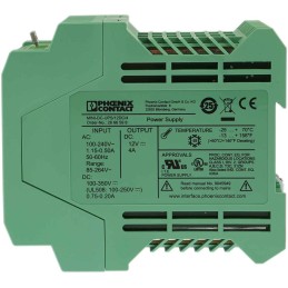 1 pcs - Phoenix Contact 100 - 240V ac Input DIN Rail Uninterruptible Power Supply (48W), MINI-DC