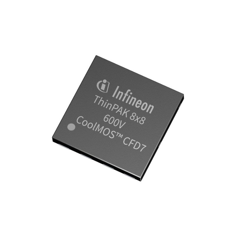 2 pcs - N-Channel MOSFET Transistor & Diode, 97 A, 650 V, 5-Pin ThinkPAK 8 x 8 Infineon IPL60R095CFD7AUMA1