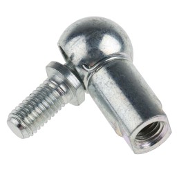 1 Pack of 4 - RS PRO Steel M10 Ball and Socket Joint, 47mm x 47.5mm