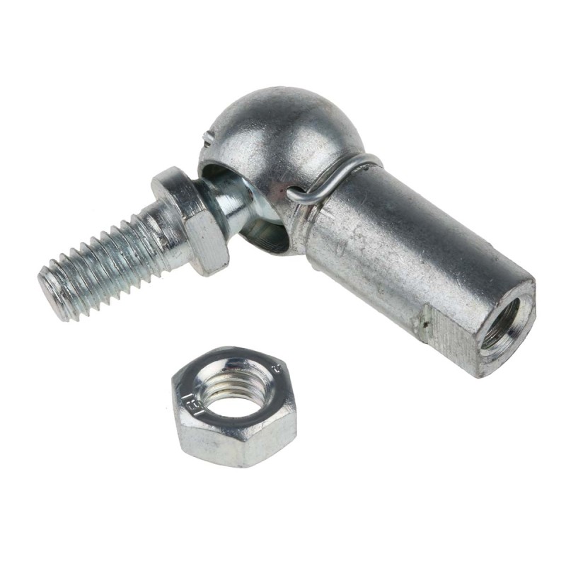 1 Pack of 4 - RS PRO Steel M6 Ball and Socket Joint, 32.5mm x 30mm