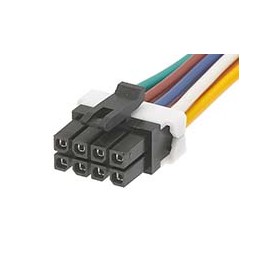 1 pcs - Molex 8 Way Female Micro-Fit TPA to 8 Way Female Micro-Fit TPA Wire to Board Cable, 300mm