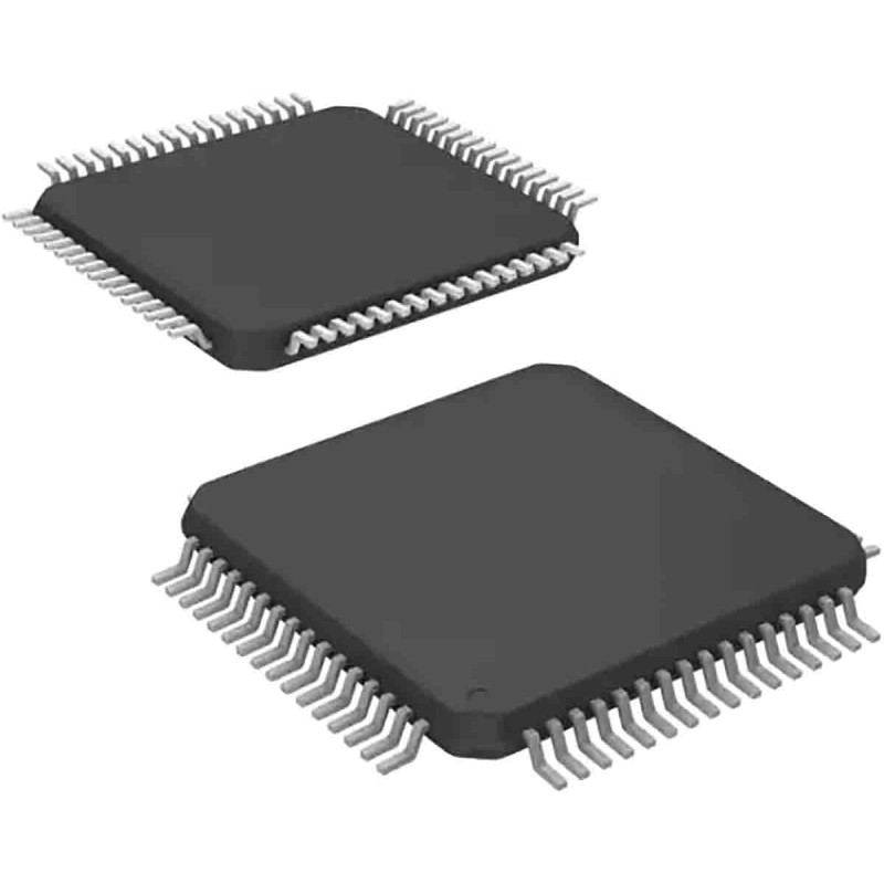2 pcs - Renesas Electronics R5F52316ADFM30, 32bit RX Microcontroller, RX231, 54MHz, 256 kB Flash, 64-Pin LFQFP