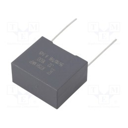 1 pcs x KEMET - R75TN312050H3J - Capacitor: polypropylene, 120nF, 26.5x13x22mm, THT, ±5%, 22.5mm