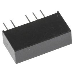 1 pcs - Murata Power Solutions NMA DC-DC Converter, ±12V dc/ ±42mA Output, 21.6 - 26.4 V dc Input, 1W, Through Hole,