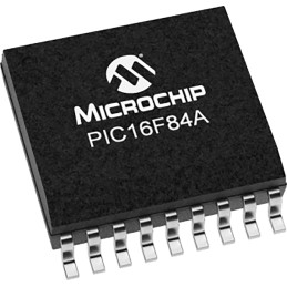 2 pcs - Microchip PIC16F84A-20I/SO, 8bit PIC Microcontroller, PIC16F, 20MHz, 1.75 kB Flash, 18-Pin SOIC