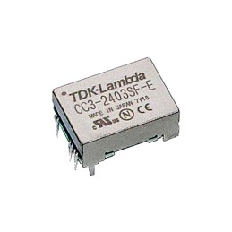 1 pcs - TDK-Lambda CC-E DC-DC Converter, 5V dc/ 0.6A Output, 4.5, 9 V dc Input, 3W, Through Hole, +85°C Max Temp -40°C Min Temp