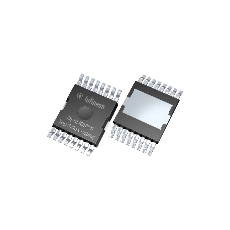 2 pcs - N-Channel MOSFET, 327 A, 80 V, 16-Pin PG HDSOP-16 (TOLT) Infineon IAUS300N08S5N014TATMA1