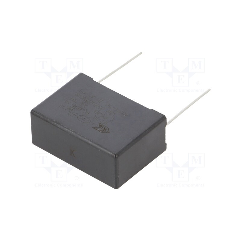 1 pcs x KEMET - R53BR41205000K - Capacitor: polypropylene, 1.2uF, 13x22x32mm, THT, ±10%, 25mm