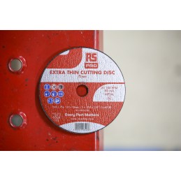 10 pcs - RS PRO Aluminium Oxide Cutting Disc, 75mm x 1mm Thick, Fine Grade, P120 Grit, 10 in pack