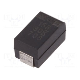 1 pcs x KEMET - T521X156M063ATE035 - Capacitor: tantalum-polymer, low ESR, 15uF, 63VDC, X, 2917, SMD