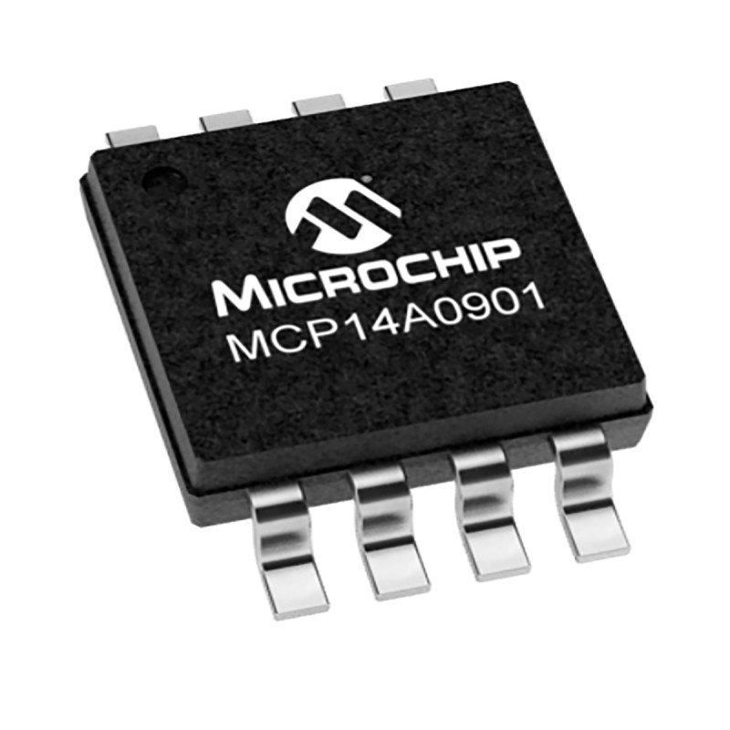 10 pcs - Microchip MCP14A0902-E/SN, MOSFET 1, 9 A, 18V 8-Pin, SOIC