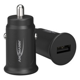 1 pcs - Ansmann Car Charger, 12 - 24V dc Input, 5V dc Output, 1A