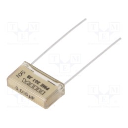 1 pcs x KEMET - PME261JB5150KR30 - Capacitor: paper, 15nF, 500VAC, 15.2mm, ±10%, THT, PME261, 1000VDC