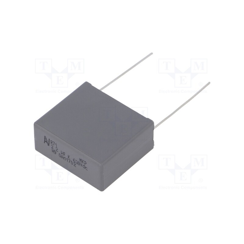 1 pcs x KEMET - R71PR42204000K - Capacitor: polypropylene, 2.2uF, 32x14x28mm, THT, ±10%, 27.5mm