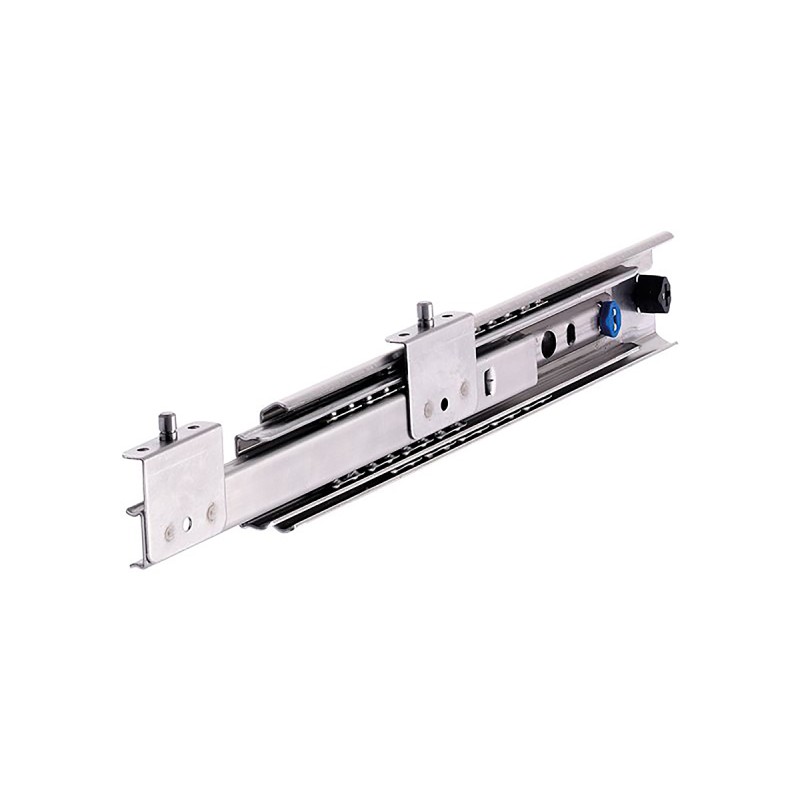 1 Pair - Accuride Self Closing Stainless Steel Drawer Runner, 700mm Closed Length, 120kg Load