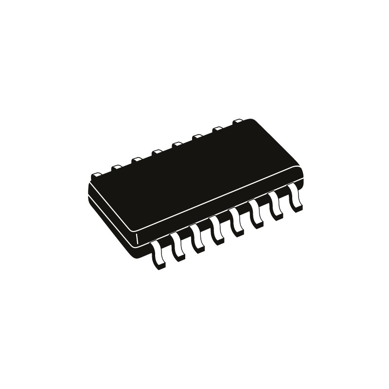 10 pcs - Nexperia 74LV595D,112 8-stage Surface Mount Shift Register 74LV, 16-Pin SOIC