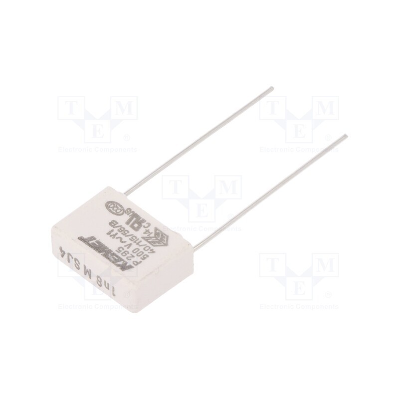 1 pcs x KEMET - P295BJ182M500A - Capacitor: paper, Y1, 1.8nF, 500VAC, 15mm, ±20%, THT, P295, 1500VDC